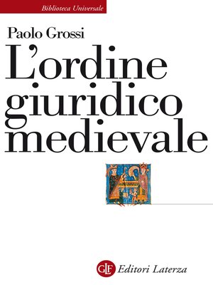 cover image of L'ordine giuridico medievale